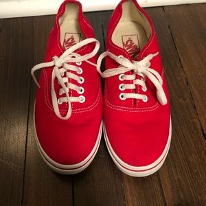 Red lo pro vans